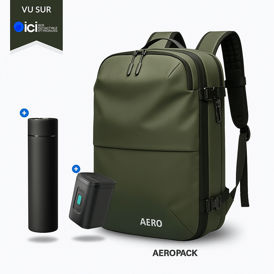 SAC DE VOYAGE Aeropack. - VERT OLIVE